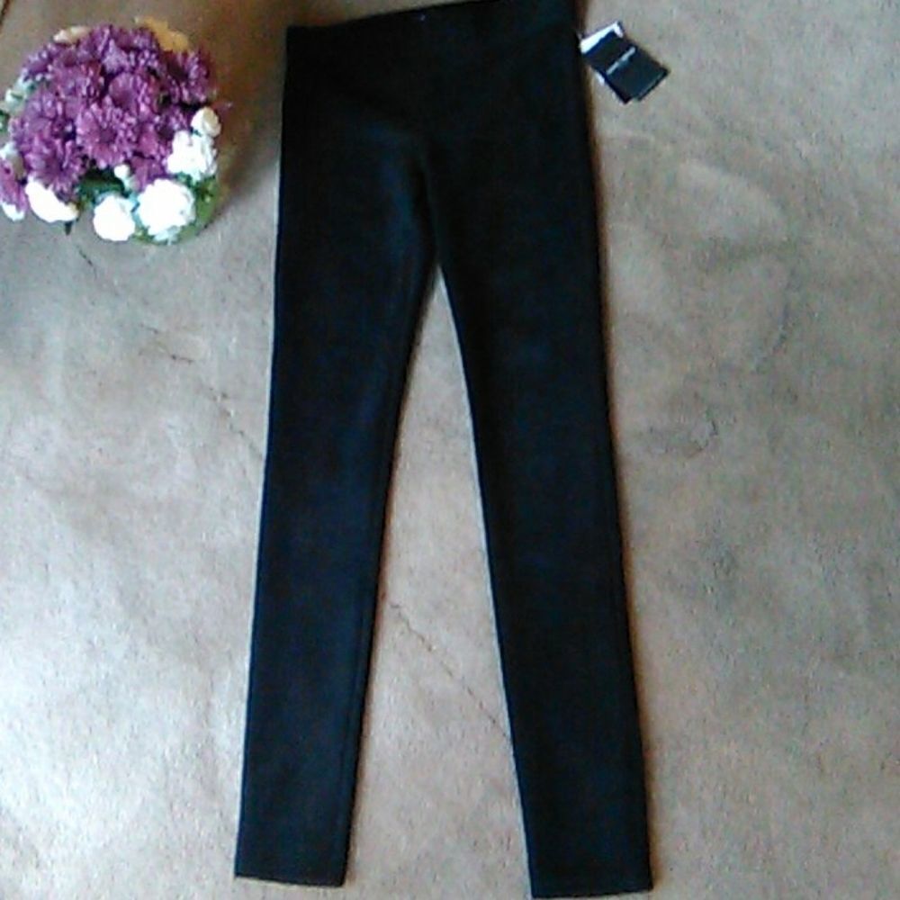 NWT David Lerner Sueded Leggings